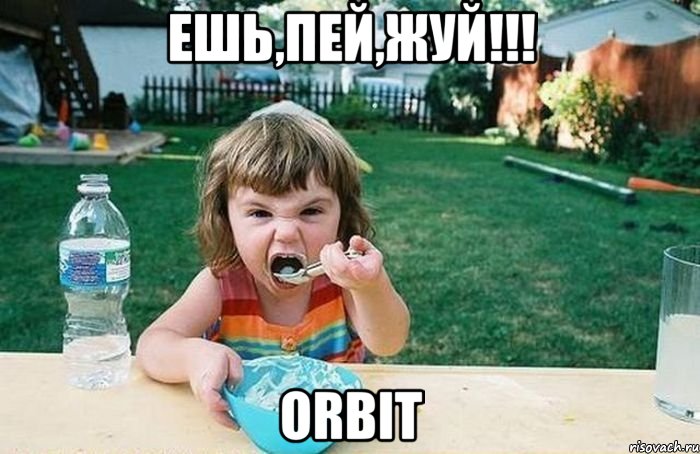 ешь,пей,жуй!!! orbit