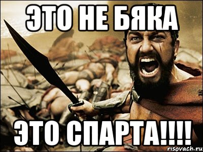 это не бяка это спарта!!!, Мем Это Спарта