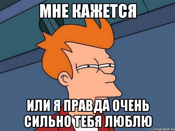 мне кажется или я правда очень сильно тебя люблю, Мем  Фрай (мне кажется или)
