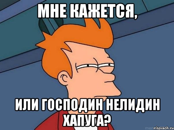 мне кажется, или господин нелидин хапуга?, Мем  Фрай (мне кажется или)