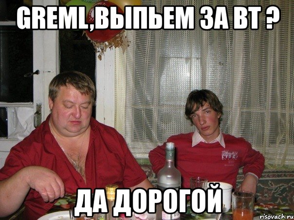 greml,выпьем за вт ? да дорогой, Мем гремл1