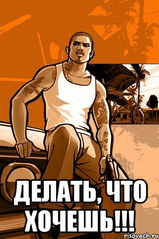  делать, что хочешь!!!, Мем GTA