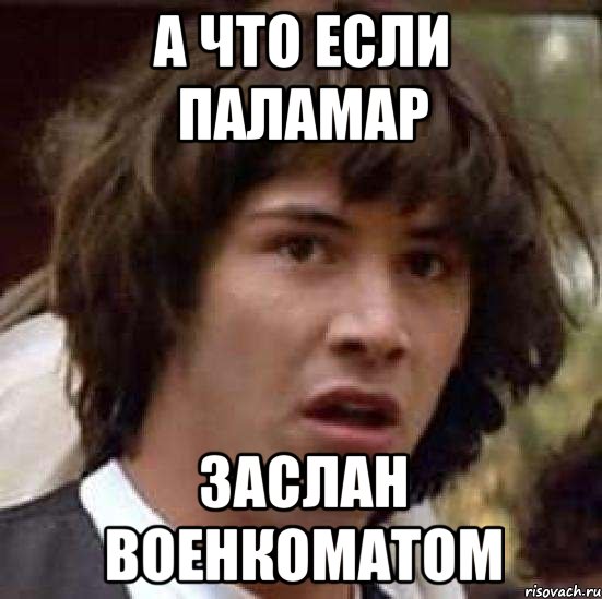 а что если паламар заслан военкоматом, Мем А что если (Киану Ривз)