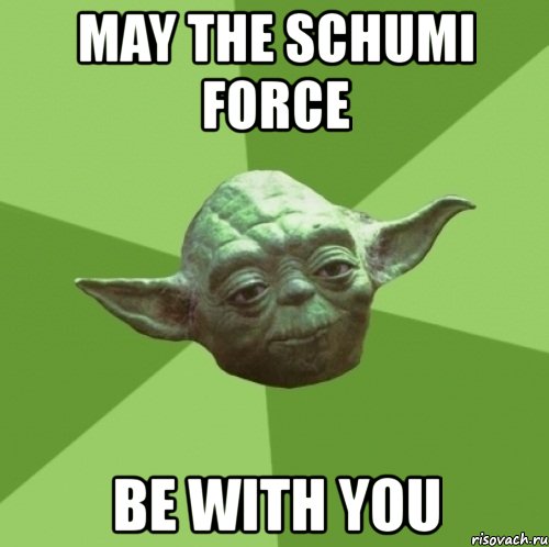 may the schumi force be with you