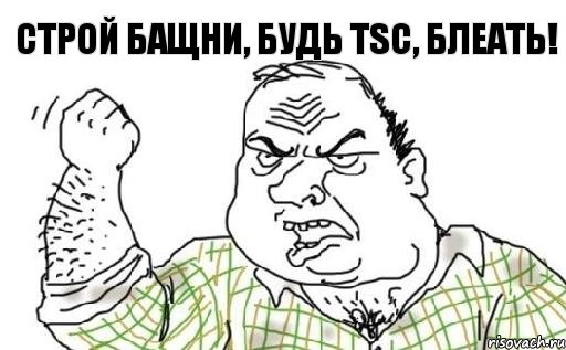 Строй бащни, будь TSC, блеать!