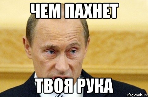 чем пахнет твоя рука, Мем путин