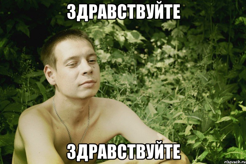 здравствуйте здравствуйте, Мем Сережка ЗД