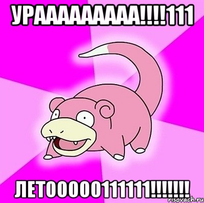 урааааааааа!!!111 летооооо111111!!!, Мем слоупок