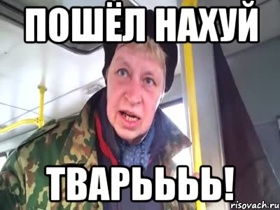 пошёл нахуй тварьььь!, Мем Наталья морская пехота