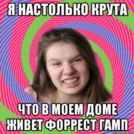 я настолько крута что в моем доме живет форрест гамп, Мем типичная дашка