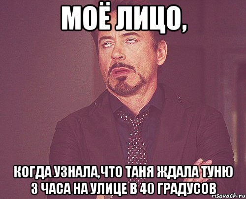 моё лицо, когда узнала,что таня ждала туню 3 часа на улице в 40 градусов, Мем твое выражение лица