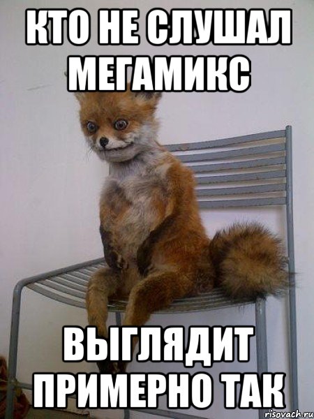 кто не слушал мегамикс выглядит примерно так, Мем Упоротая лиса