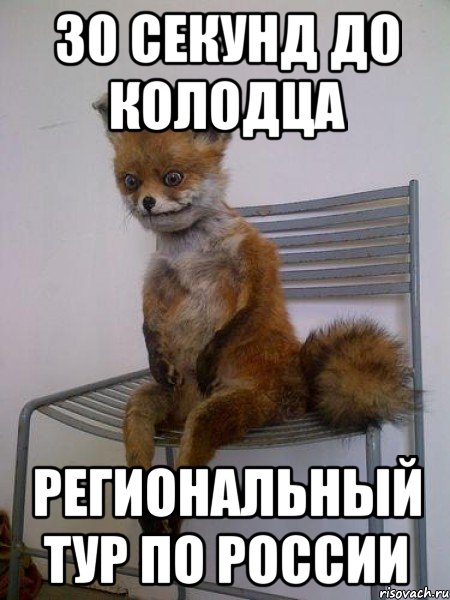 30 секунд до колодца региональный тур по россии