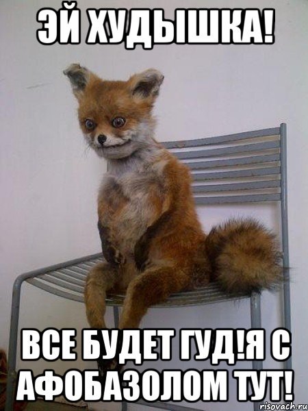 эй худышка! все будет гуд!я с афобазолом тут!