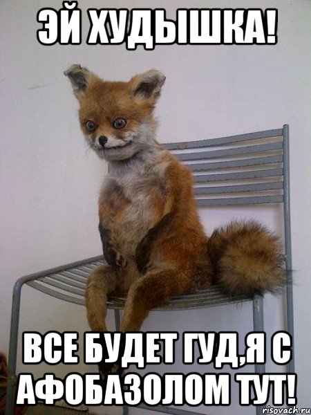 эй худышка! все будет гуд,я с афобазолом тут!