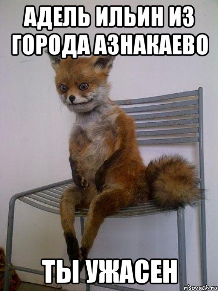 адель ильин из города азнакаево ты ужасен