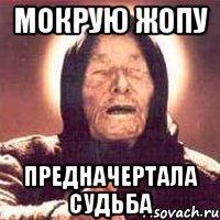 мокрую жопу предначертала судьба, Мем Ванга (цвет)