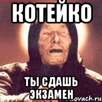 котейко ты сдашь экзамен, Мем Ванга (цвет)