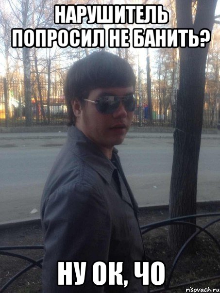 нарушитель попросил не банить? ну ок, чо, Мем вофка