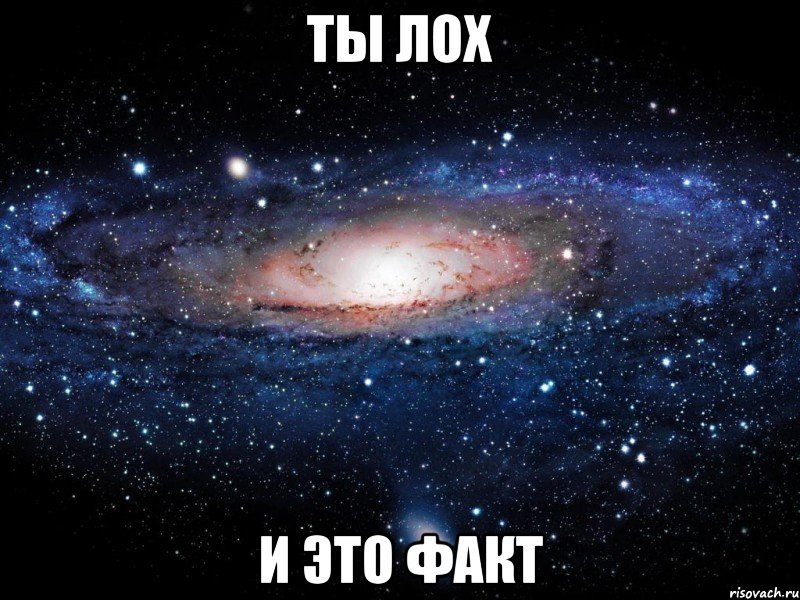ты лох и это факт, Мем Вселенная