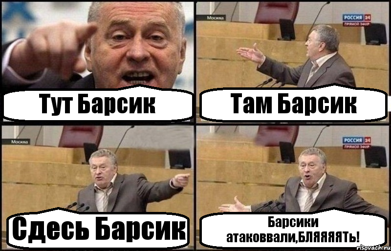 Тут Барсик Там Барсик Сдесь Барсик Барсики атаковвали,БЛЯЯЯЯТь!