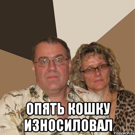  опять кошку износиловал, Мем  Злые родители