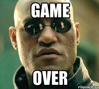 game over