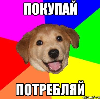 покупай потребляй, Мем Advice Dog