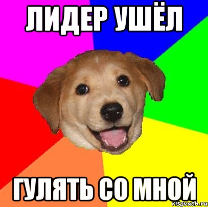 лидер ушёл гулять со мной, Мем Advice Dog