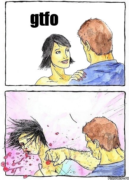 gtfo , Комикс Бей бабу по ебалу