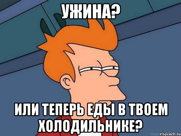 ужина? или теперь еды в твоем холодильнике?, Мем  Фрай (мне кажется или)