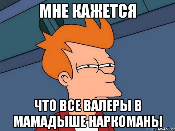 мне кажется что все валеры в мамадыше наркоманы, Мем  Фрай (мне кажется или)