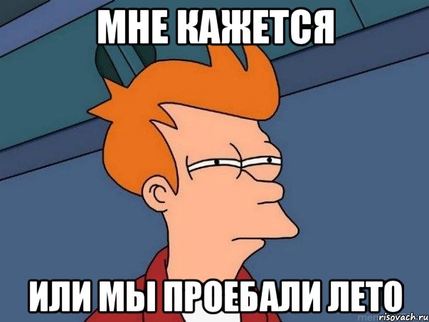 мне кажется или мы проебали лето, Мем  Фрай (мне кажется или)