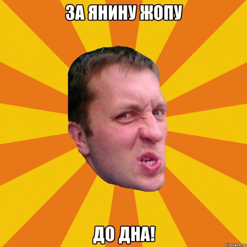 за янину жопу до дна!, Мем фуфлэш