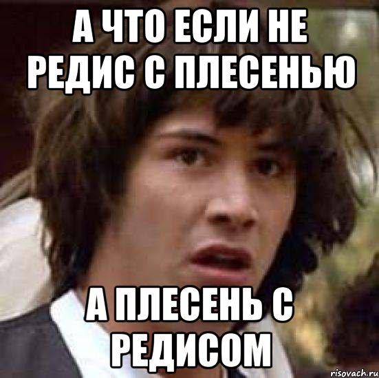 а что если не редис с плесенью а плесень с редисом, Мем А что если (Киану Ривз)