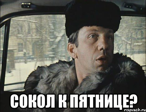  сокол к пятнице?