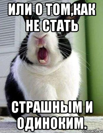 или о том,как не стать страшным и одиноким., Мем кот