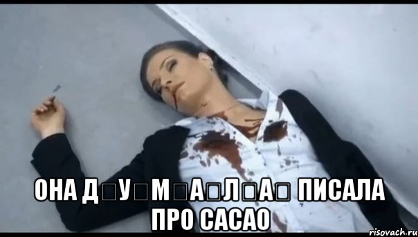  она д̶у̶м̶а̶л̶а̶ писала про сасао, Мем кыееркыфер