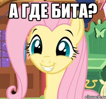 а где бита? 