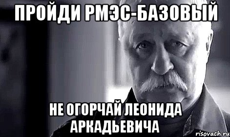 пройди рмэс-базовый не огорчай леонида аркадьевича, Мем Не огорчай Леонида Аркадьевича