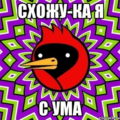 схожу-ка я с ума, Мем Омская птица