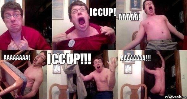  ICCUP! AAAAA! AAAAAAAA! ICCUP!!! AAAAAAAA!!!, Комикс  Печалька 90лвл