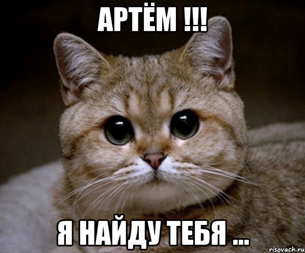 артём !!! я найду тебя ..., Мем Пидрила Ебаная
