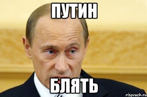 путин блять, Мем путин