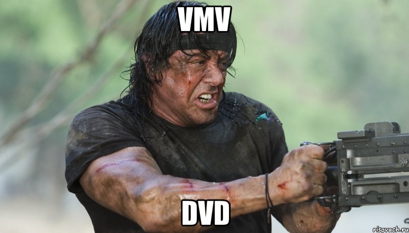 vmv dvd, Мем Рэмбо