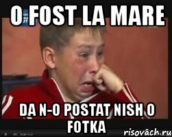 o fost la mare da n-o postat nish o fotka