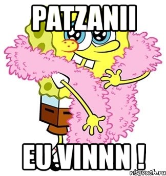 patzanii eu vinnn !, Мем Спанч боб