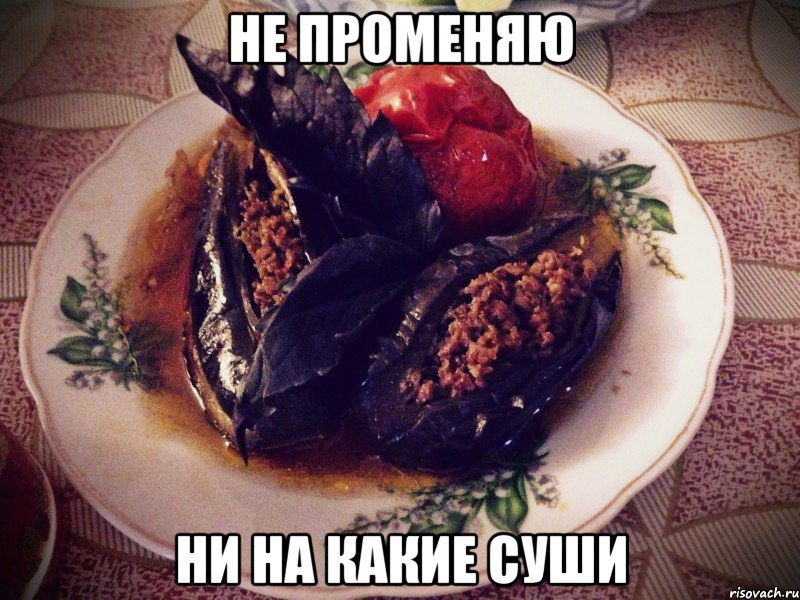 не променяю ни на какие суши, Мем СУШИ