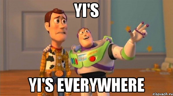 yi's yi's everywhere