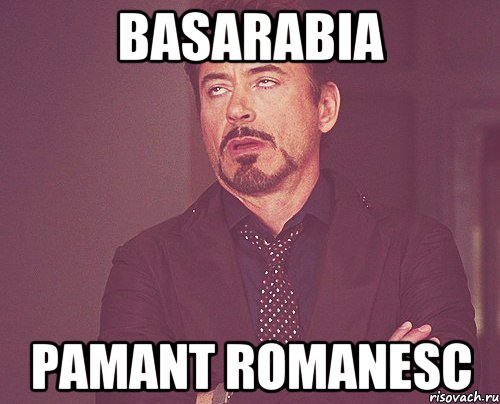 basarabia pamant romanesc, Мем твое выражение лица